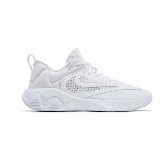 Nike All-White Athletic Sneakers - Picture 1 of 3